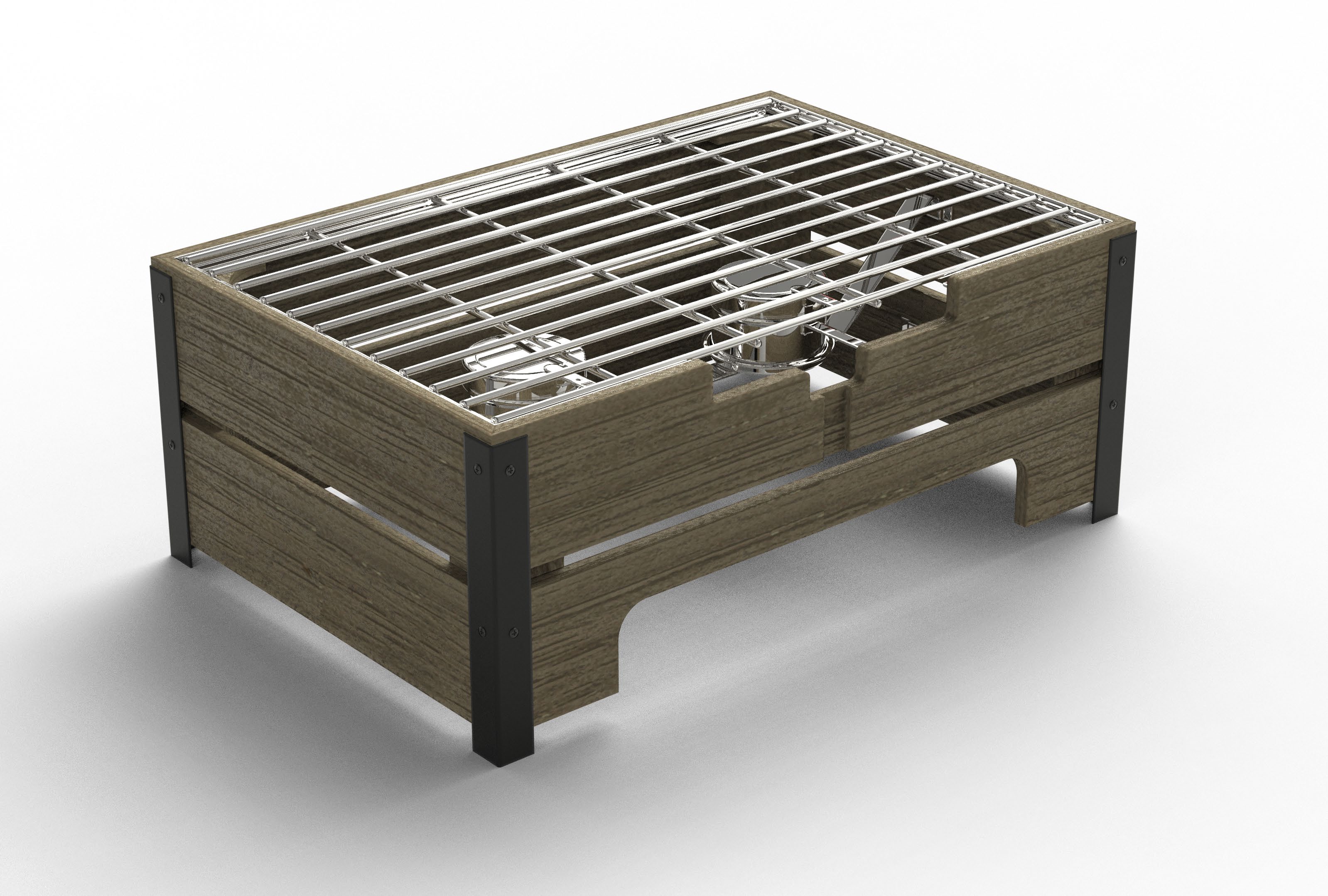 Natural Smart W — Grid Crate, Alternate View