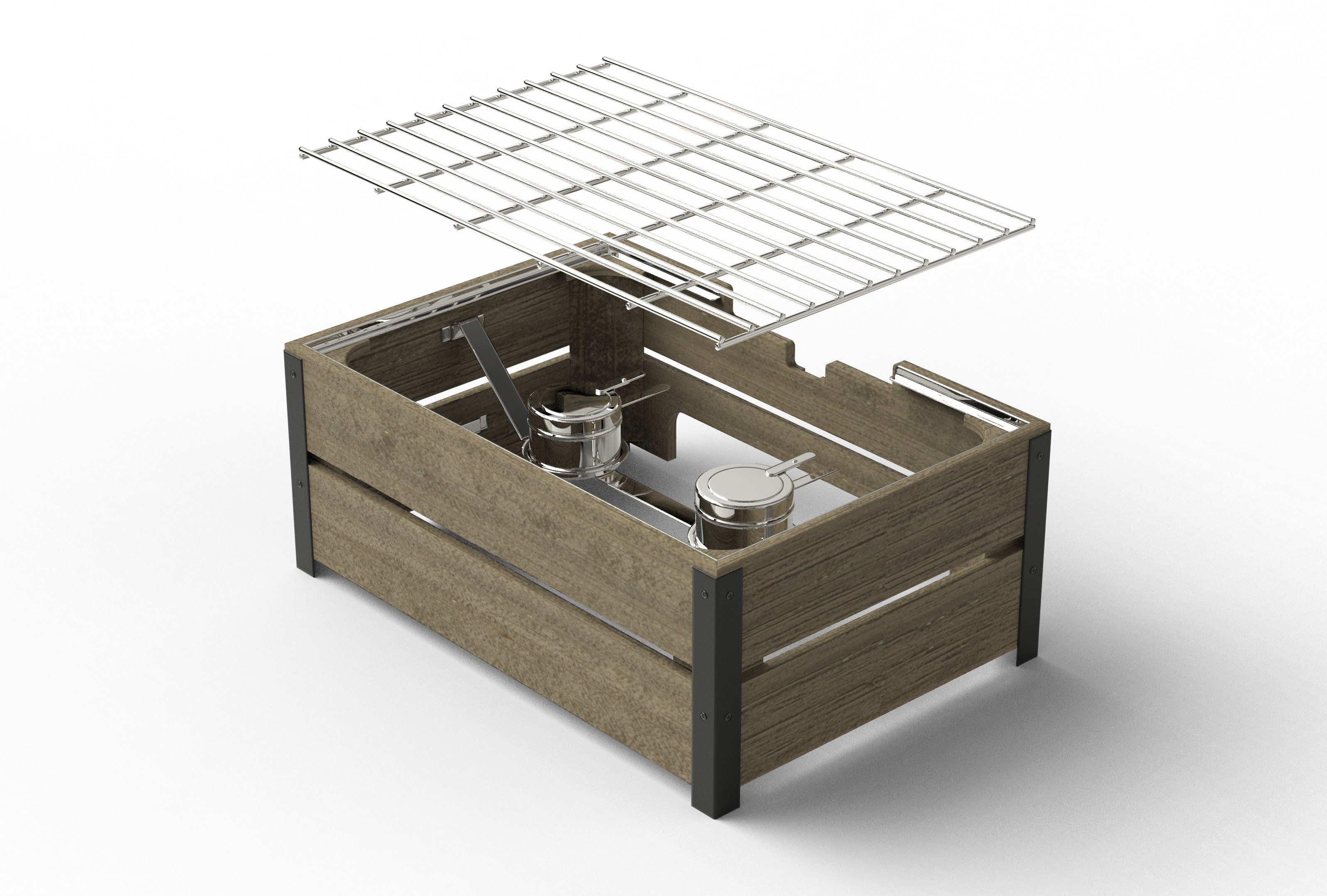 Natural Smart W — Crate with Components
